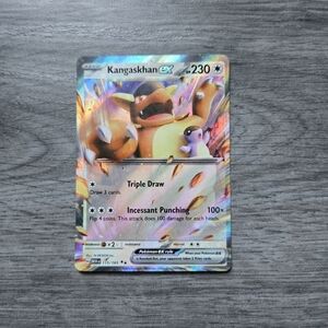 Kangaskhan ex #115 Pokemon Scarlet & Violet 151 Holo Card